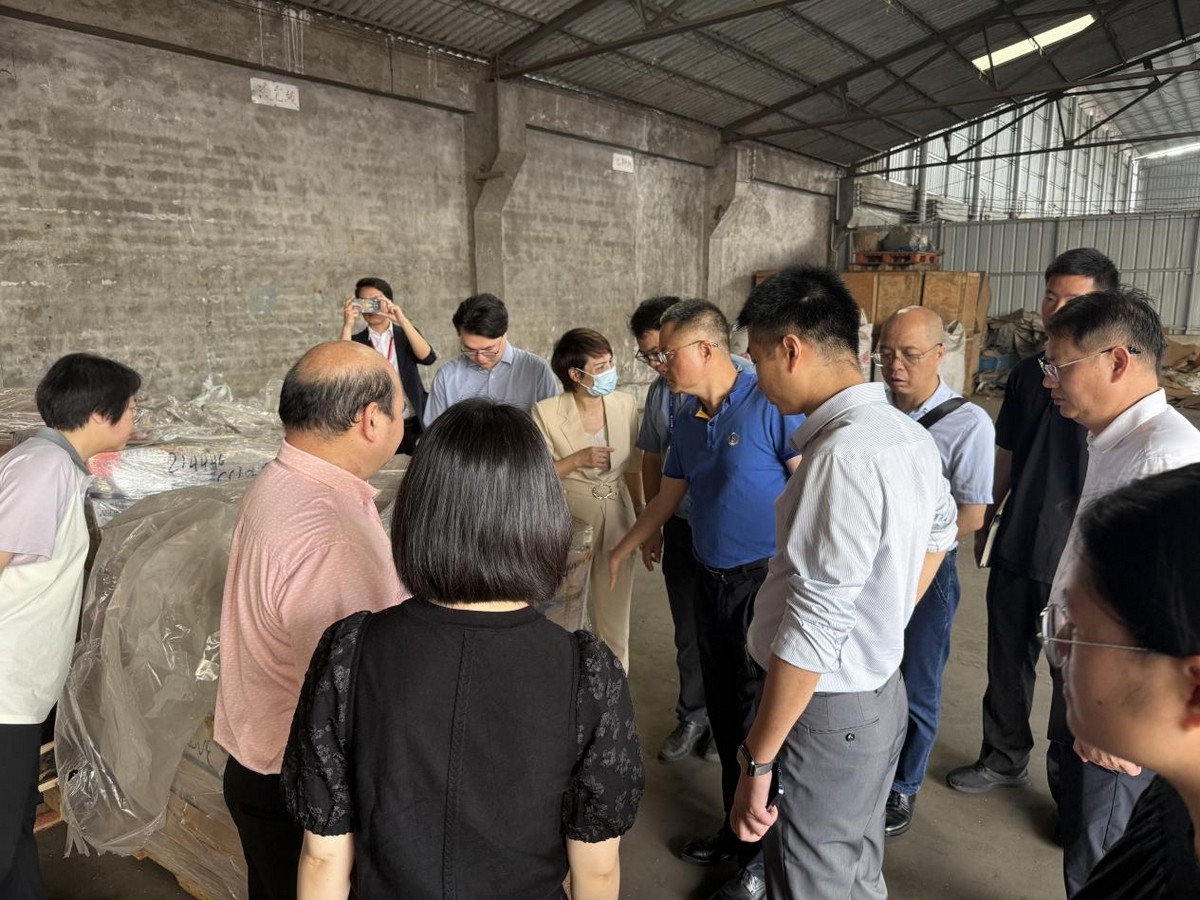 高明区区委区府办、佛山新基础工业集团来访我司调研